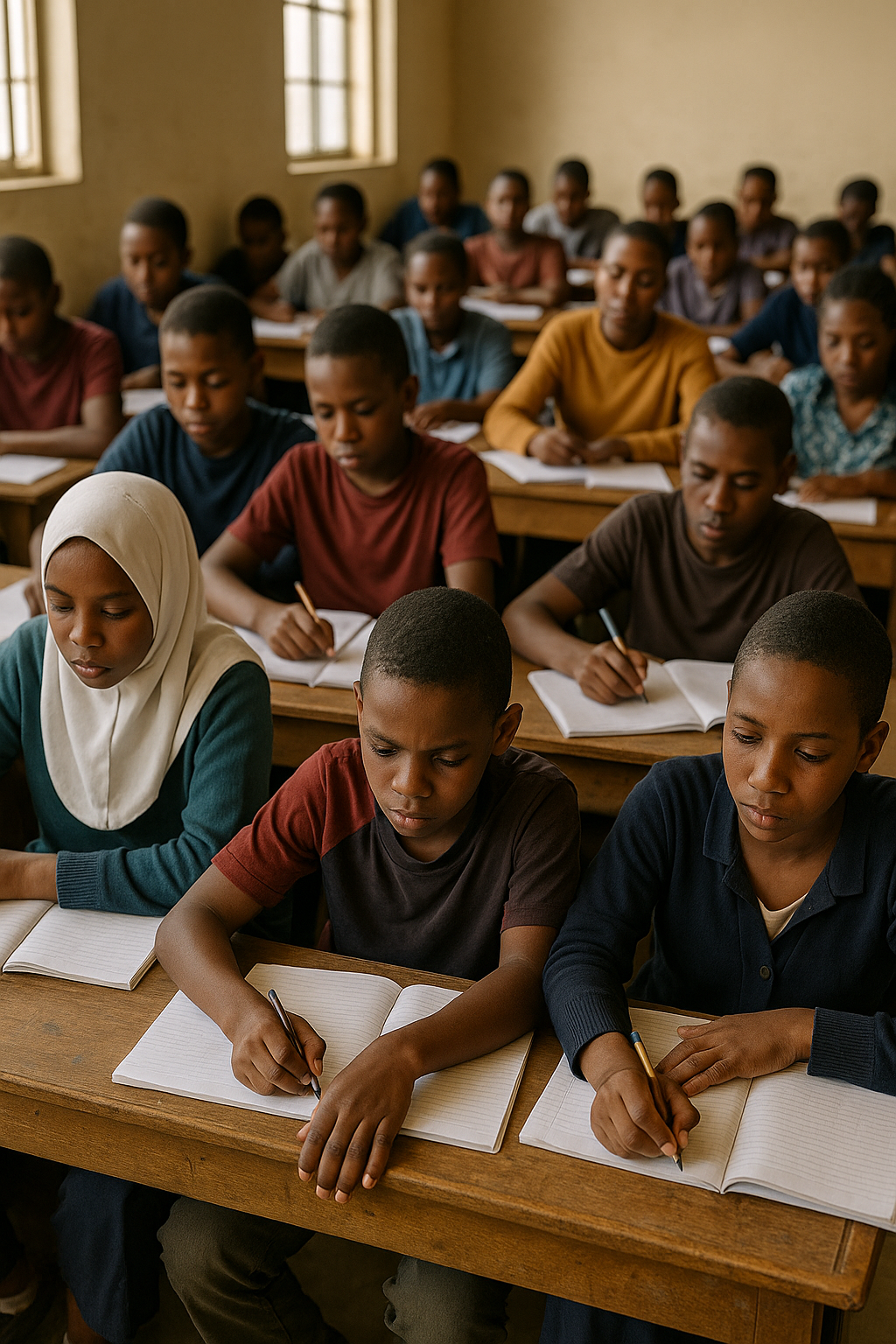 Children in a classroom setting